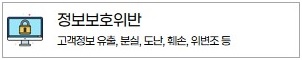 정보보호위반 이미지